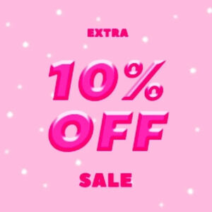 10% any item in my closet